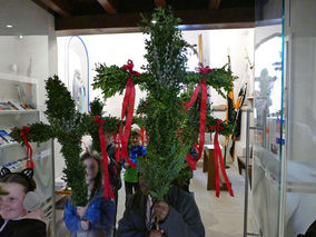 Palmsonntag in St. Crescentius - Beginn der Heiligen Woche (© Karl-Franz Thiede)